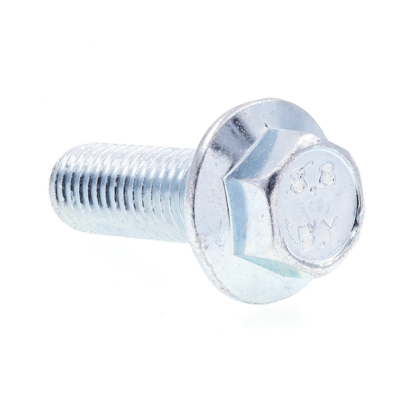 Prime-Line Flange Bolts, Class 8.8 Metric M12-1.75 X 35MM Zinc Plated Steel 25PK 9089744 - main